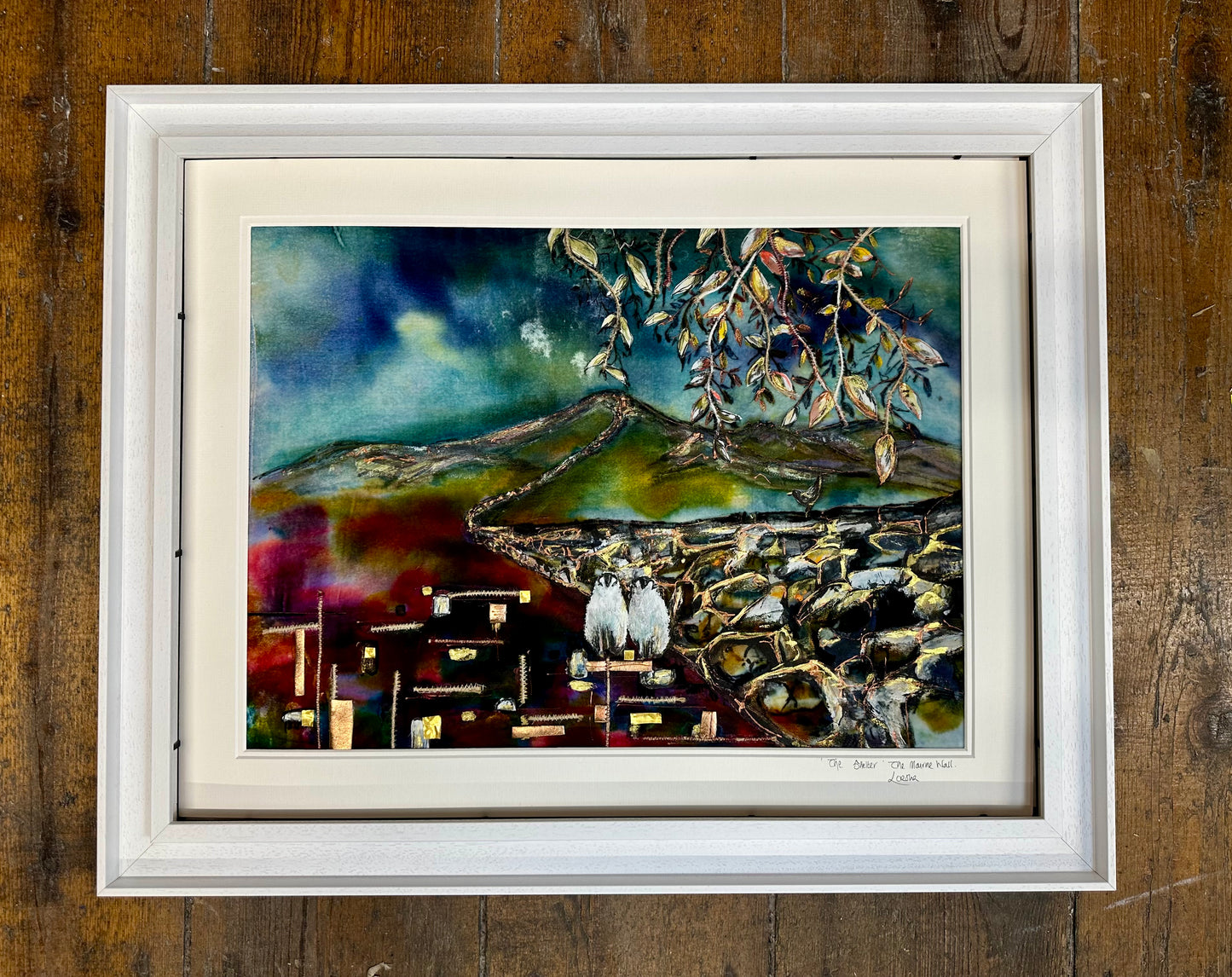 “The shelter “ the Mourne wall County Down