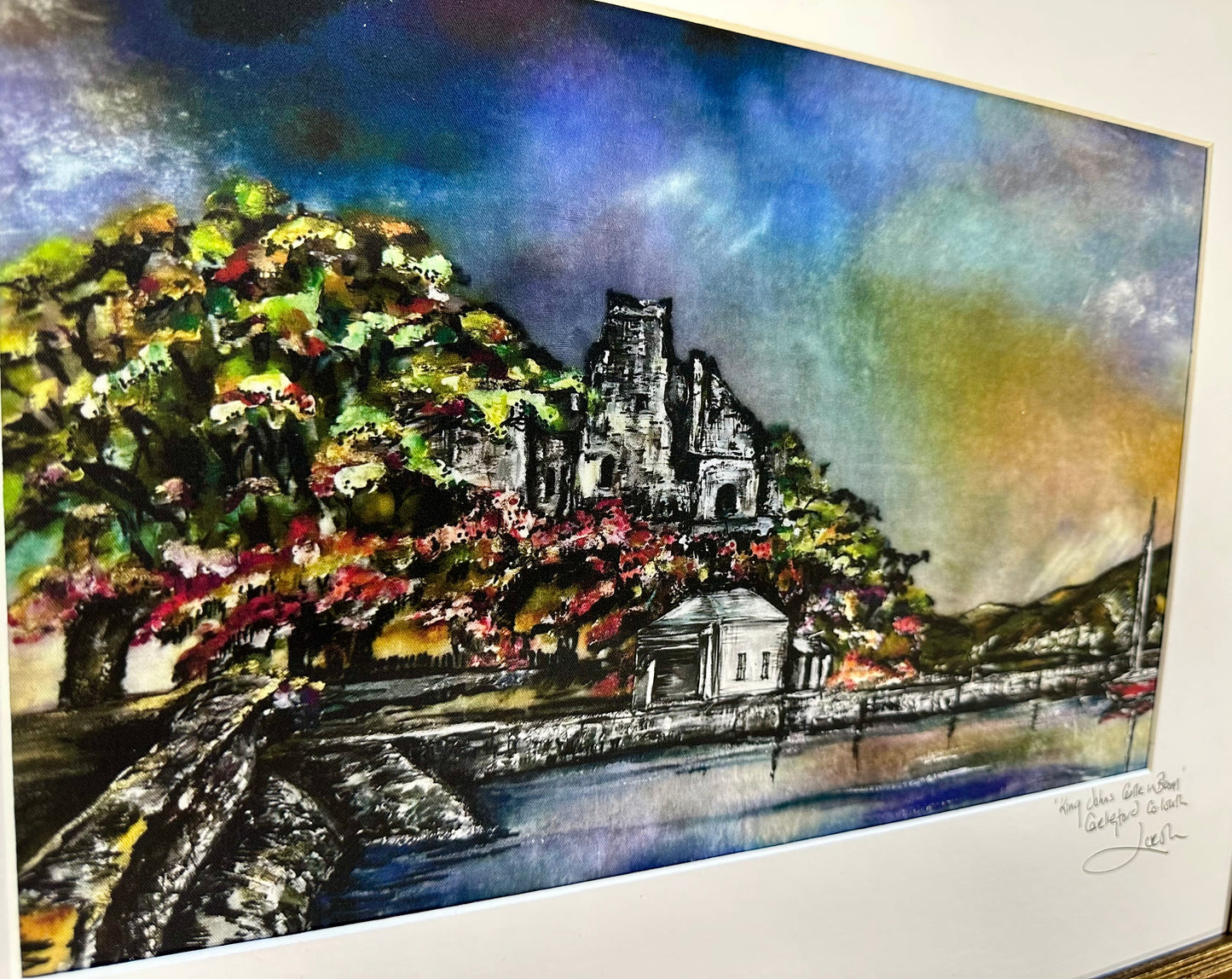 “King johns castle in bloom “carlingford county Louth