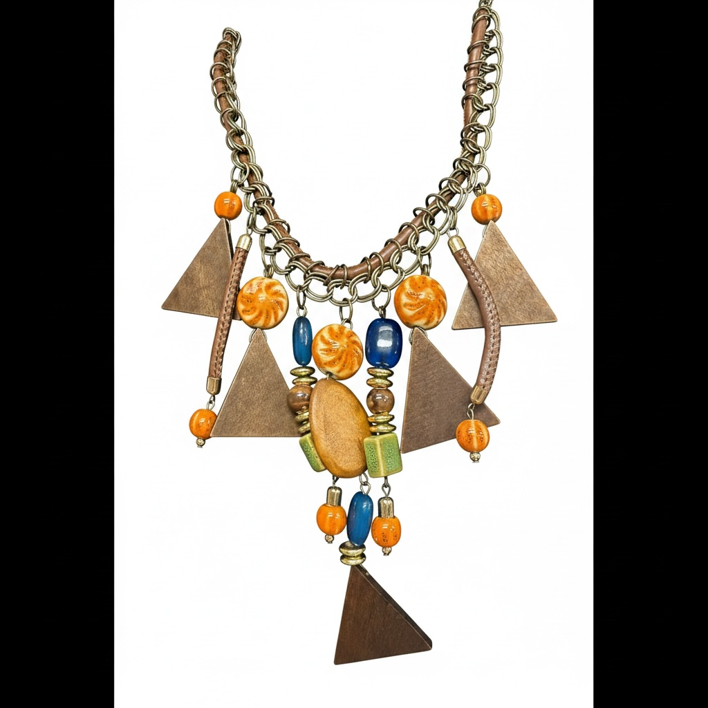 Contemporary statement neckpiece