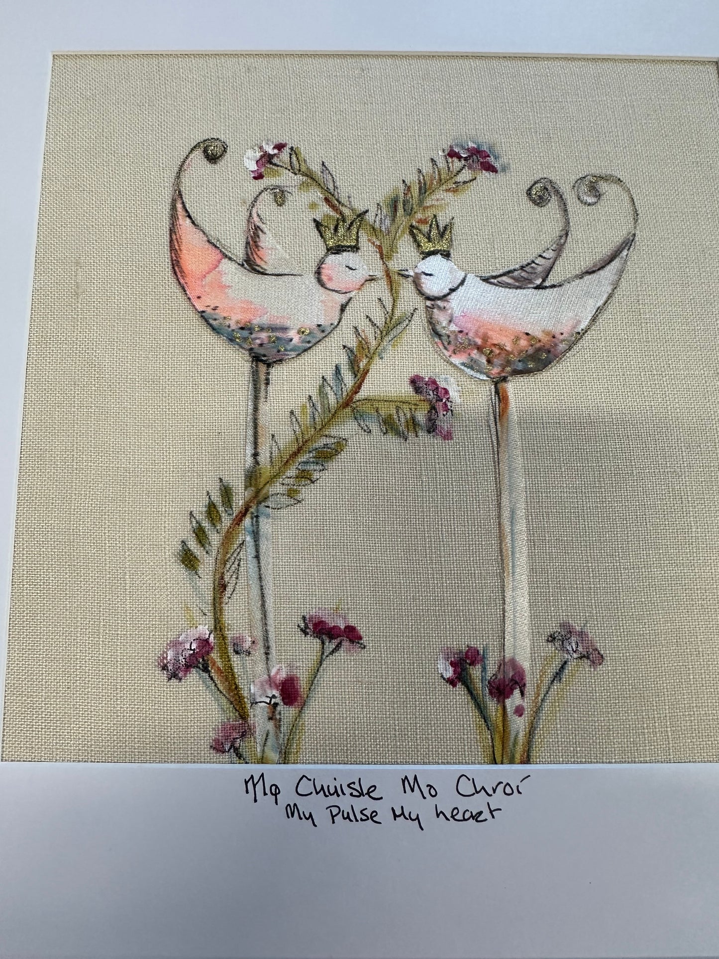 “Mo chuisle mo chroí”my pulse my heart