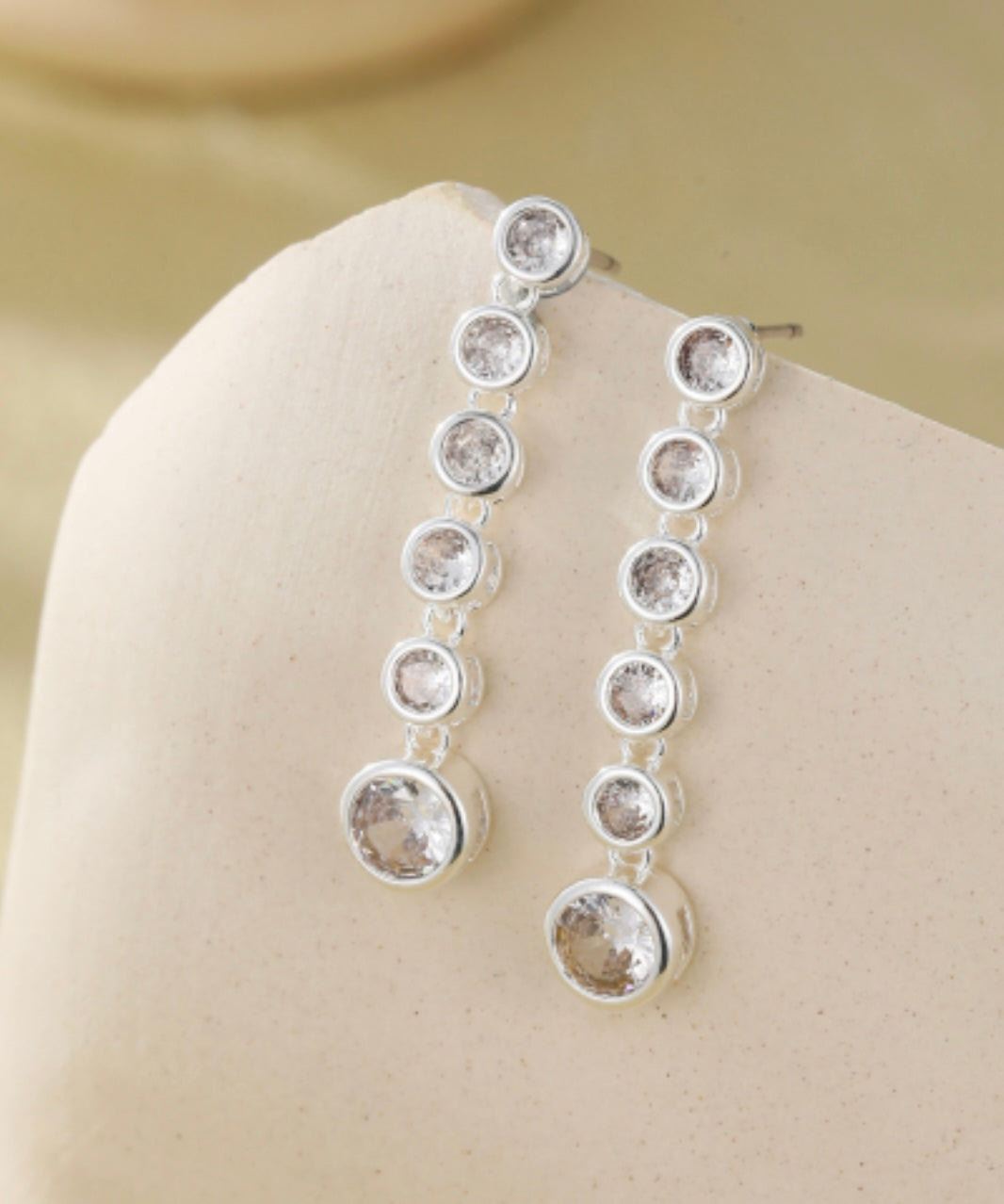 Statement style drop earrings ( gift boxed )