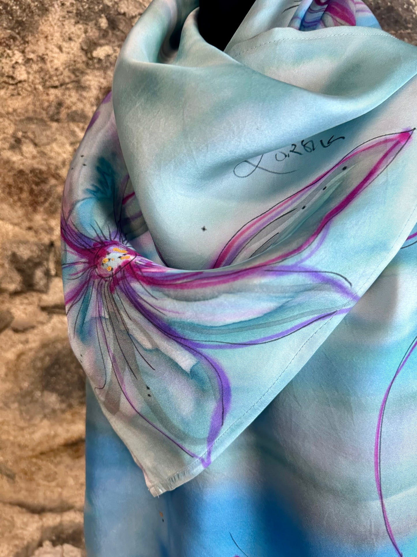 Lorshadesign Handpainted silks collection