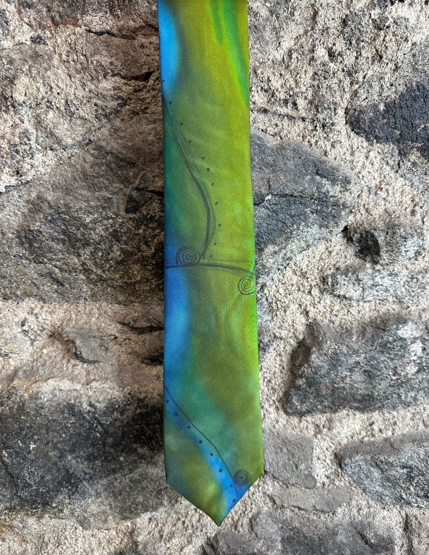 Lorshadesign Handpainted silk tie collection