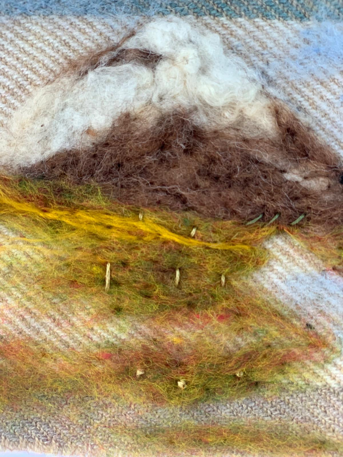 “ snow capped mount Errigal “ Christine Magee Donegal Collection