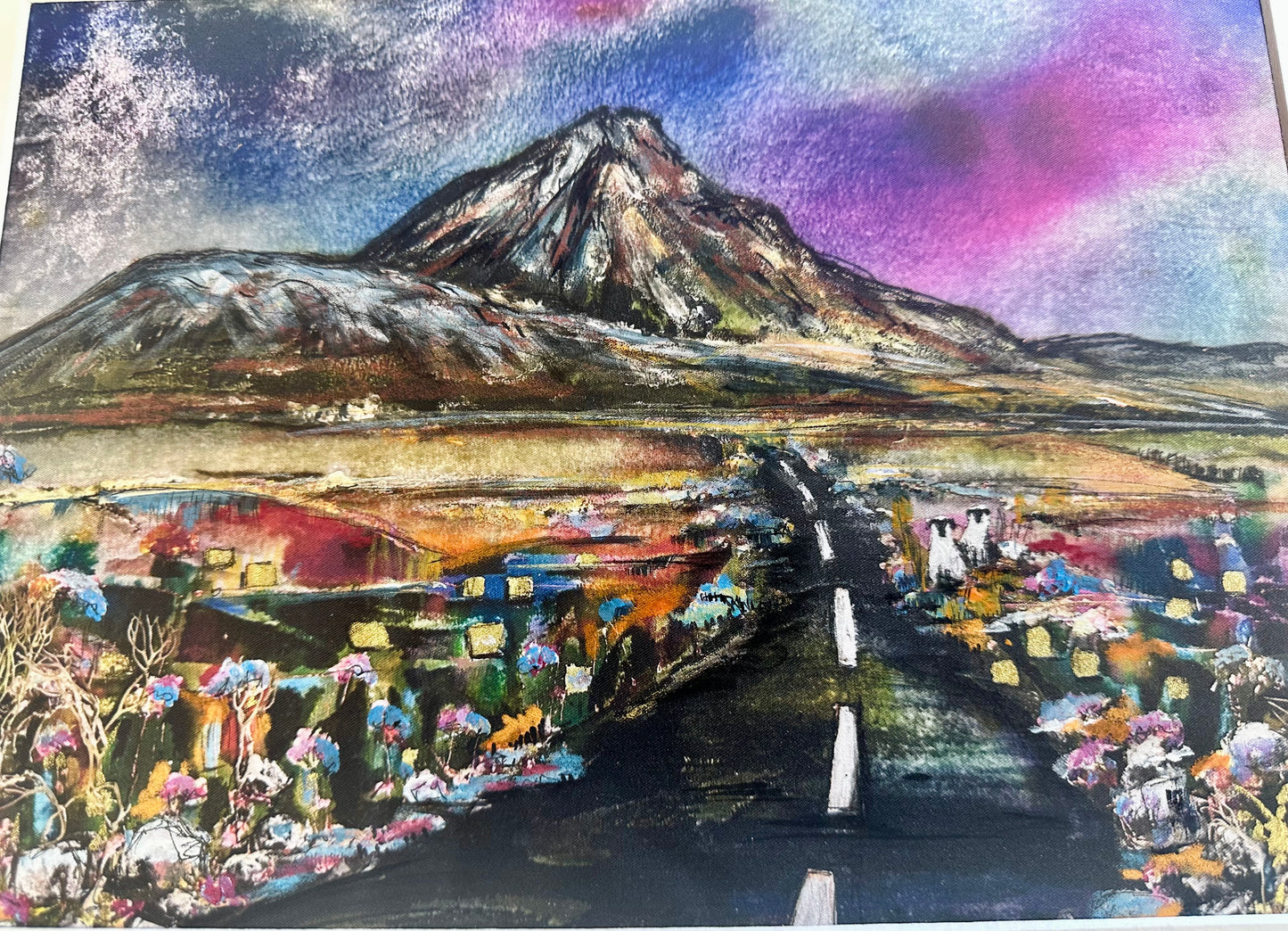 “Colours of the unknown “ Mount Errigal county Donegal