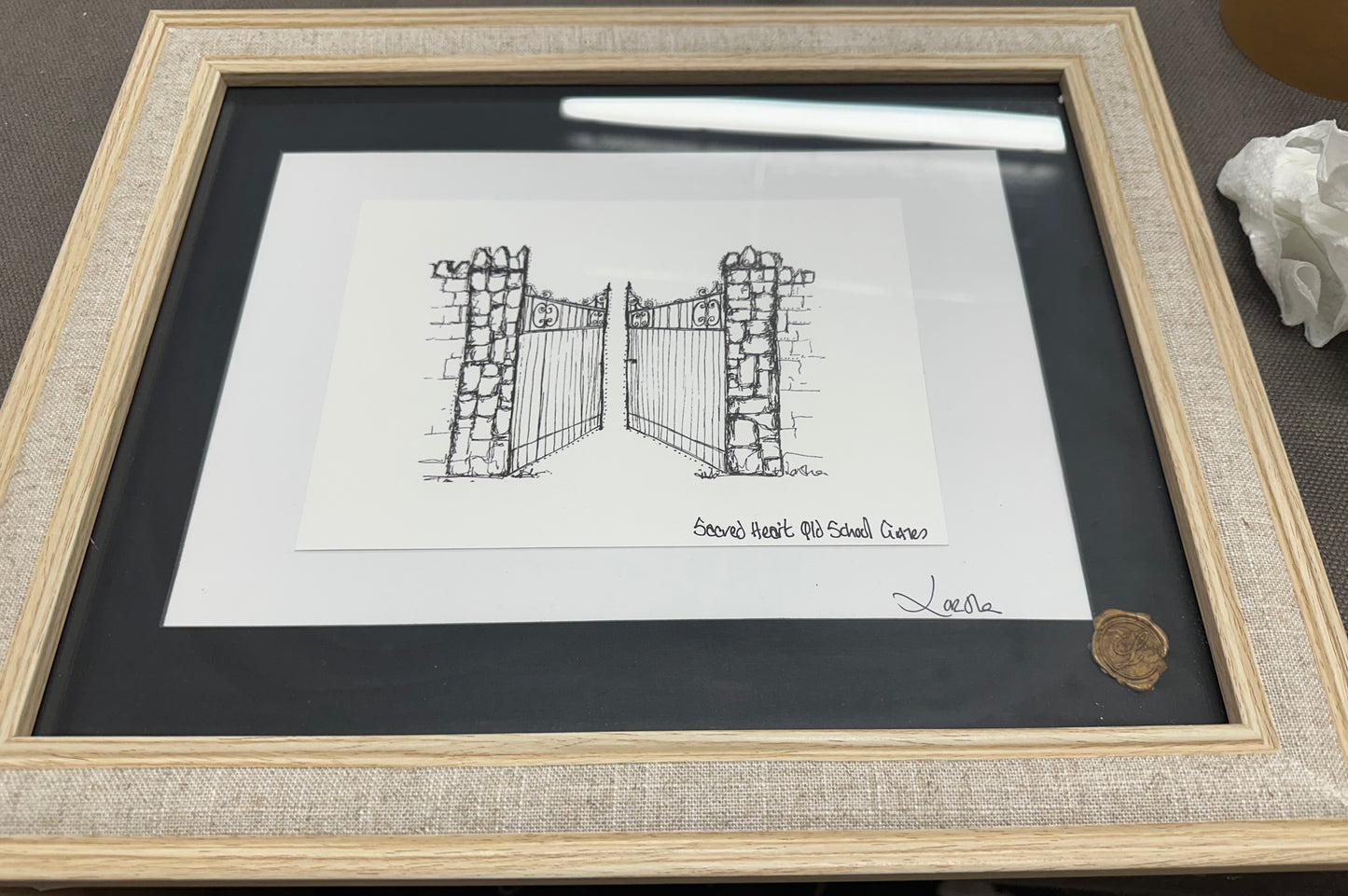 “Sacred heart old school gates “