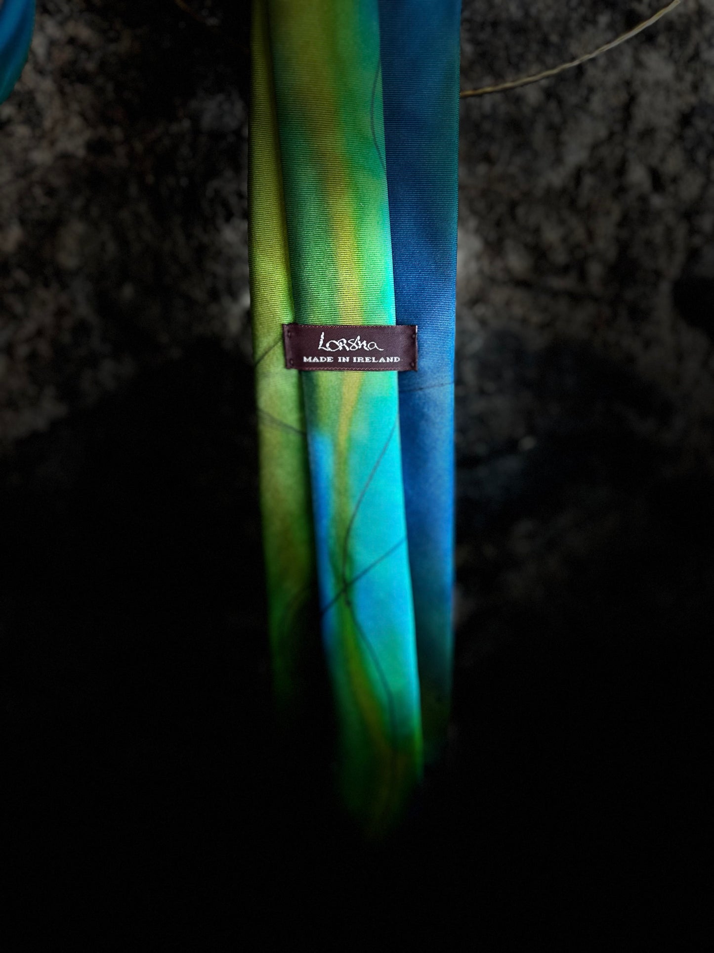 Lorshadesign Handpainted silk tie collection