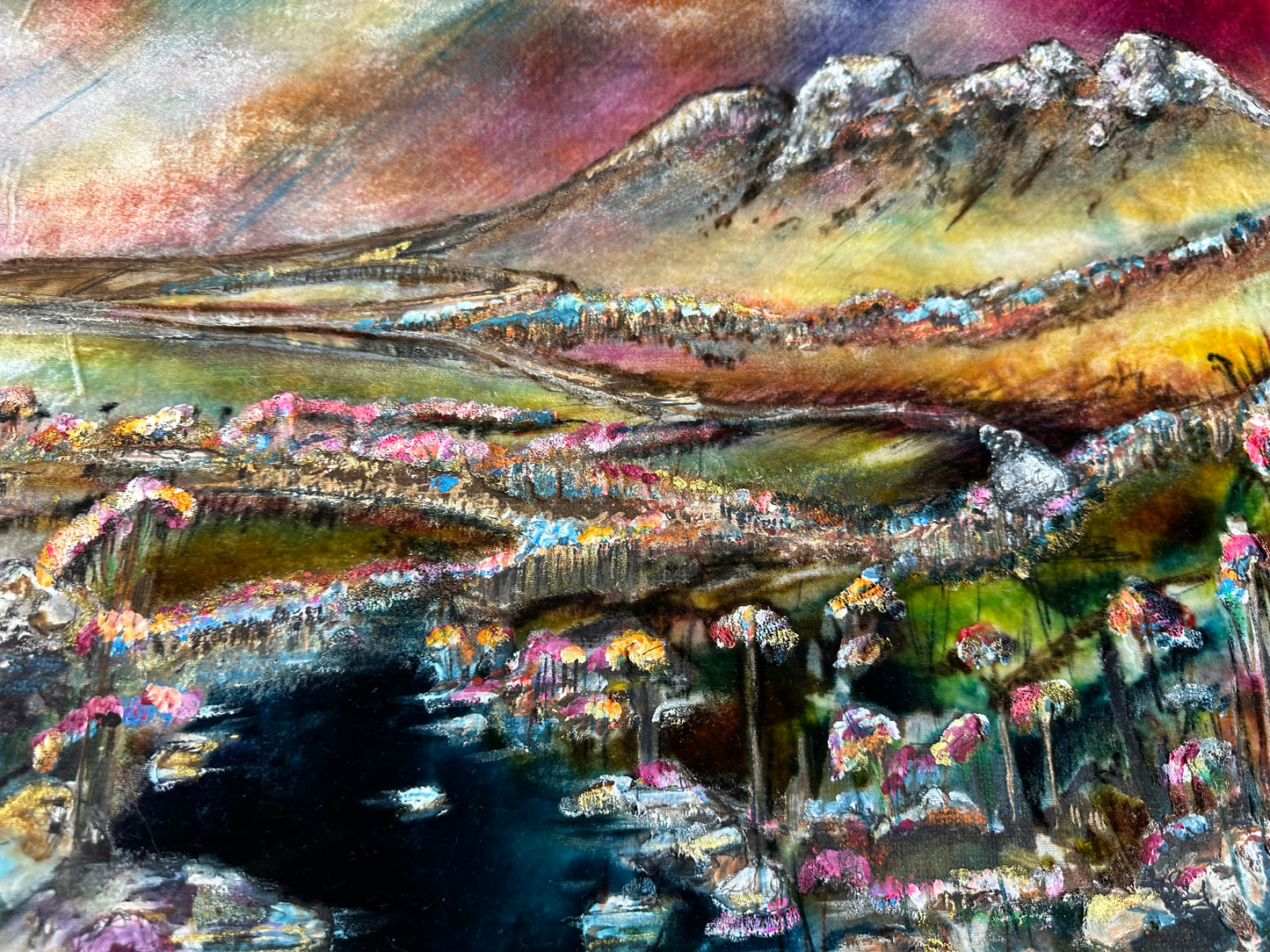 “Hope whispers through the the mournes “ hen mountain County Down