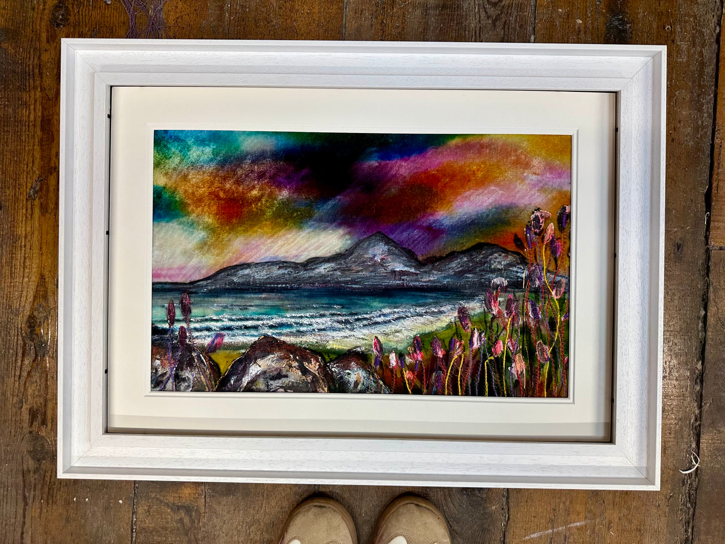 “Silent shores and sleeping mournes “ slieve Donard County Down