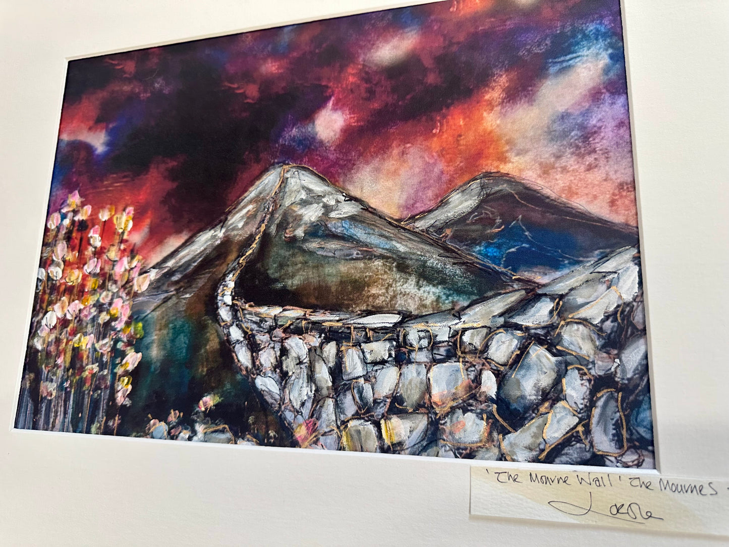 “The Mourne wall “ the Mournes