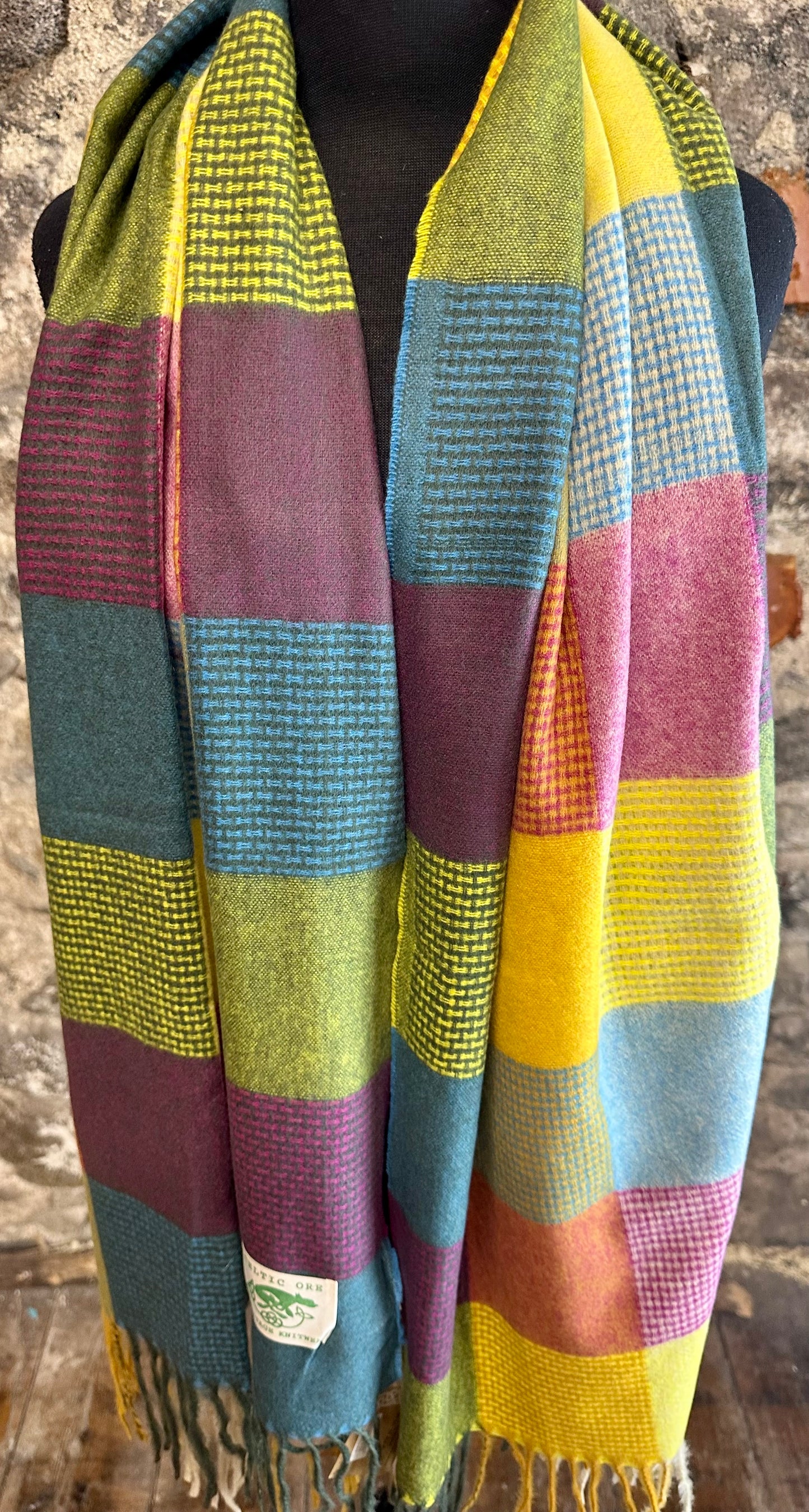 Irish design large super soft wrap