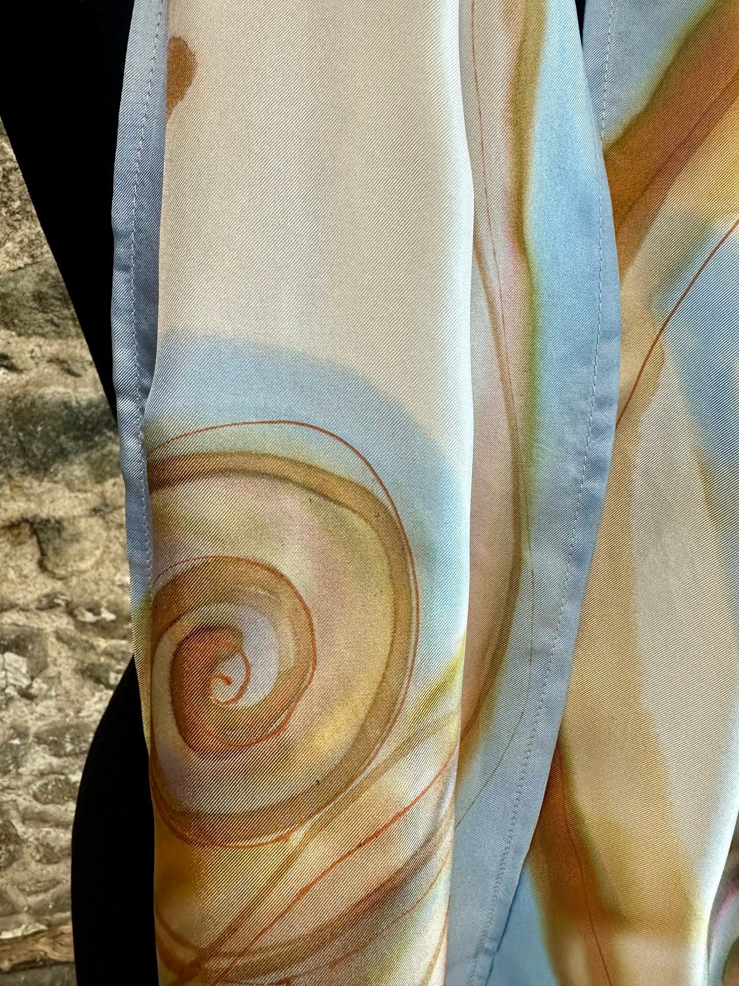 Lorshadesign Handpainted silk scarf collection