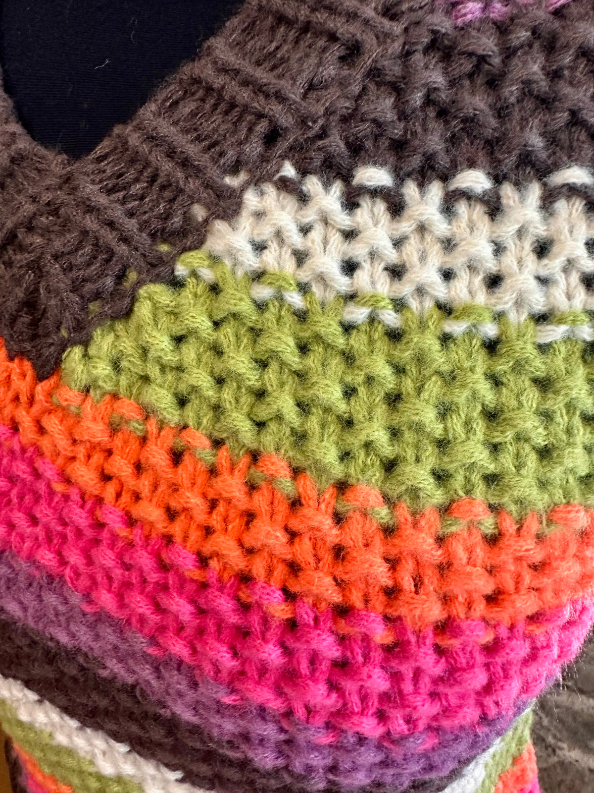 “Jenni” artisan knit tank top