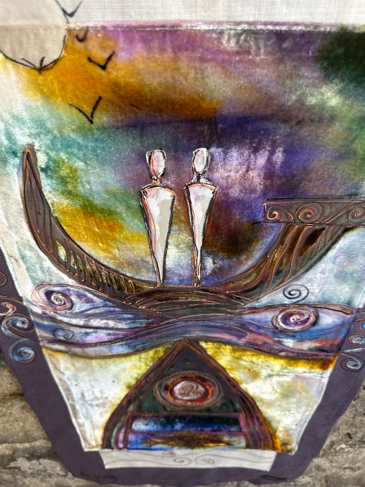 “The voyage “ travelling through life’s ocean together