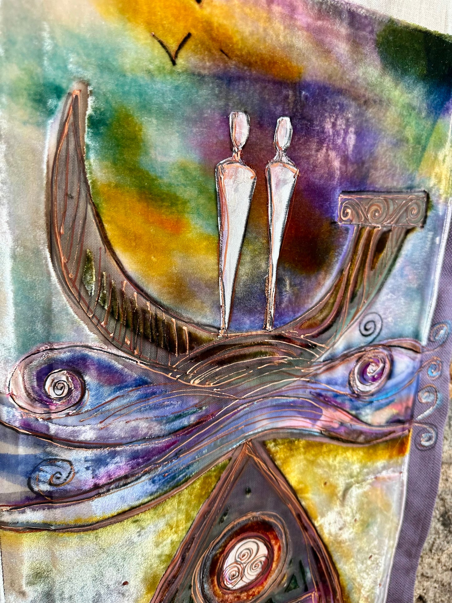 “The voyage “ travelling through life’s ocean together