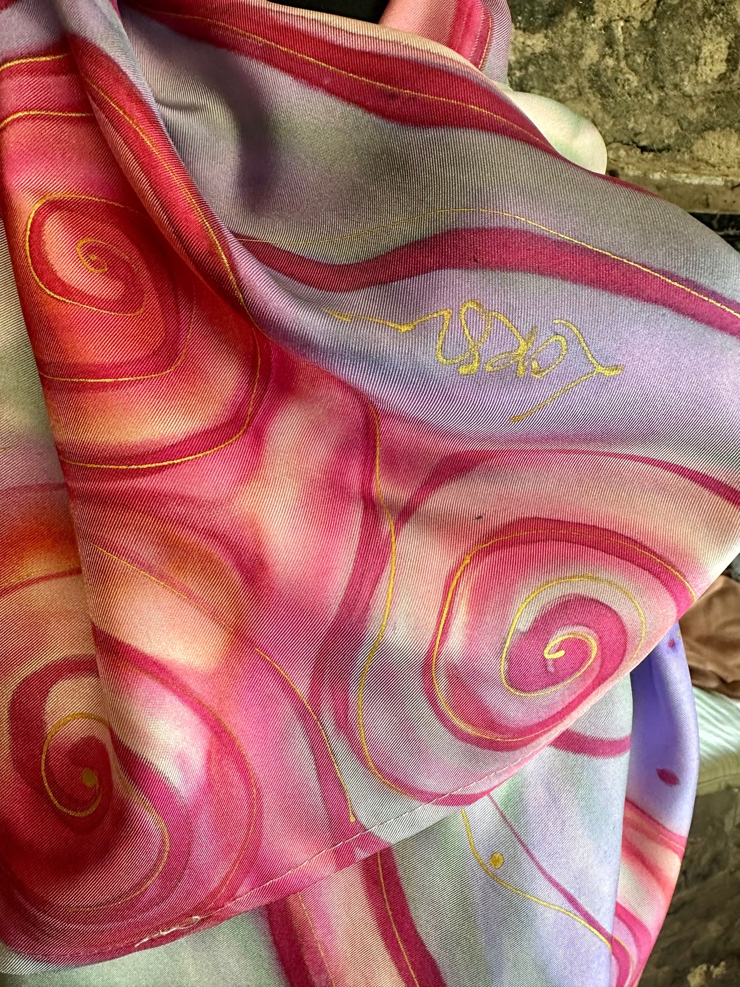 Lorshadesign Handpainted silks
