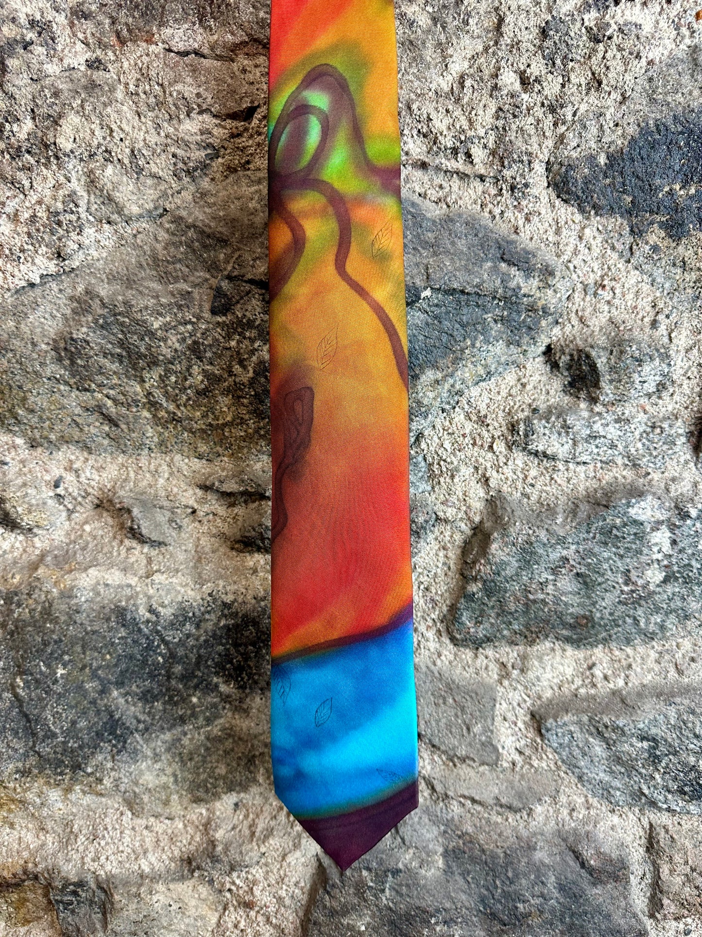 Lorshadesign Handpainted silk ties