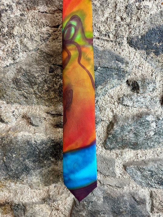 Lorshadesign Handpainted silk ties