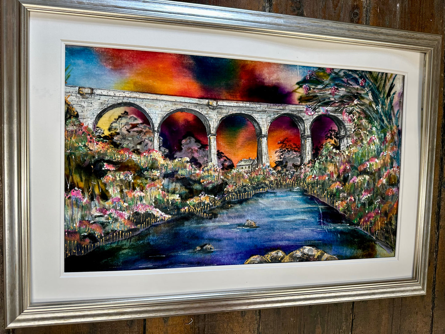 “Sunset over Craigmore viaduct “County Armagh