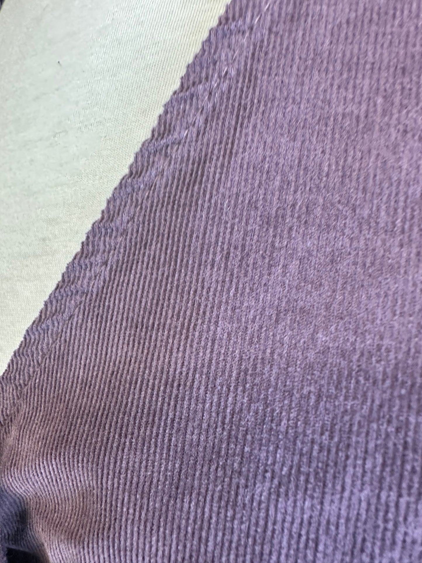 “Farrah “ needle corduroy waistcoat Heather