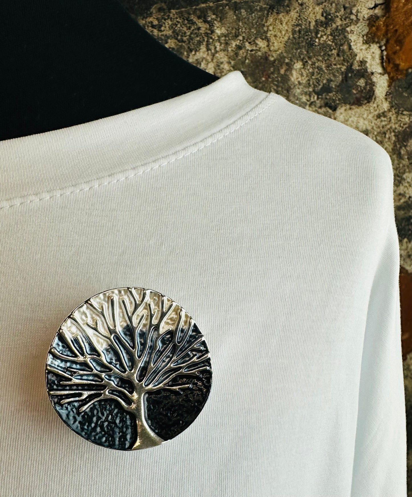 Tree of life magnetic brooch collection