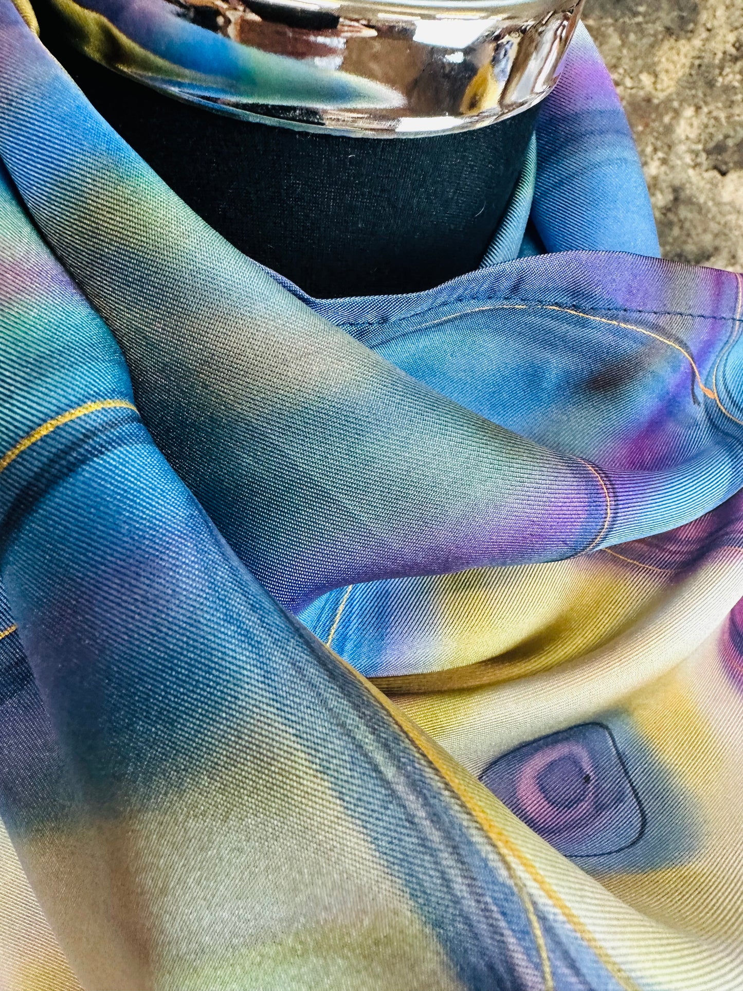 Lorshadesign Handpainted silk scarf collection