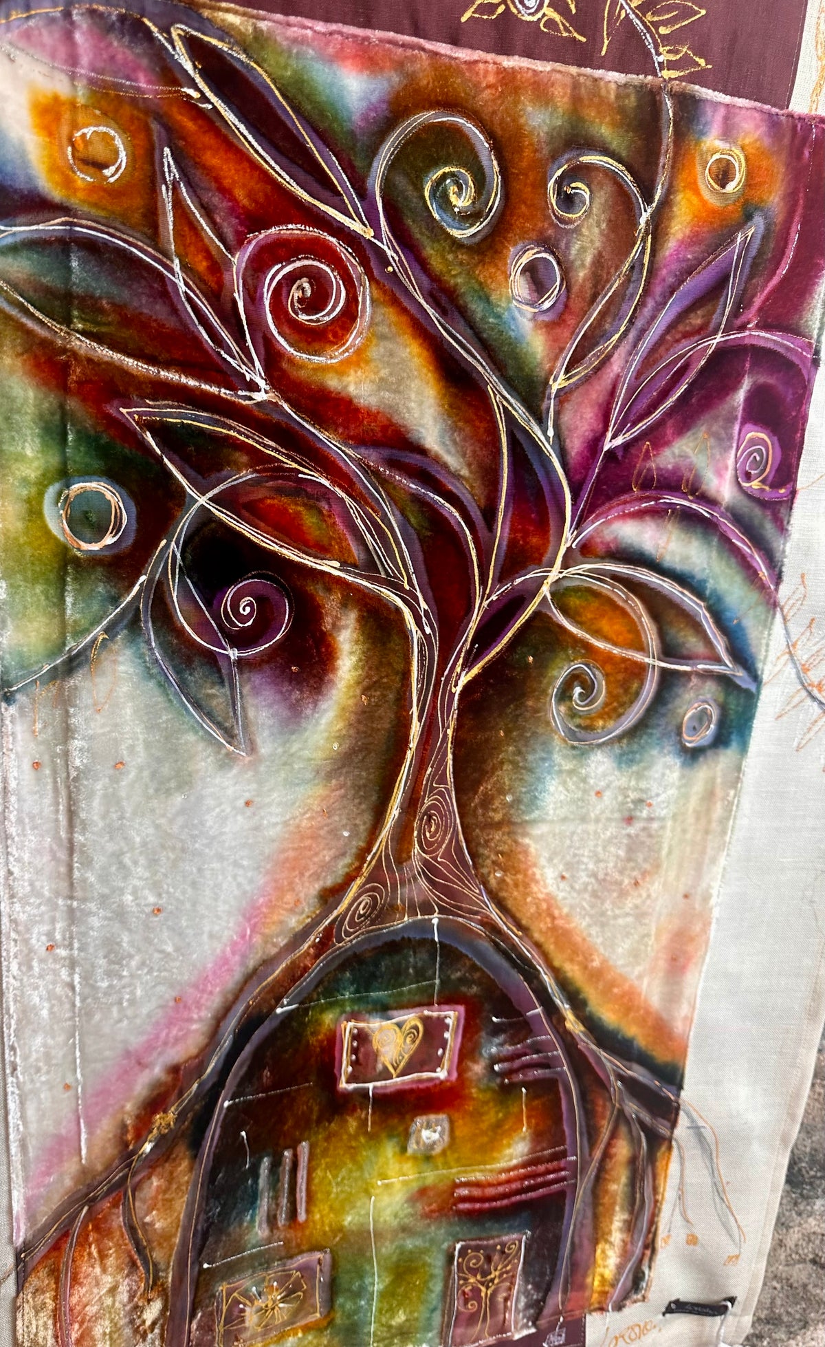 “Tree of life “with roots firmly embedded in the earth