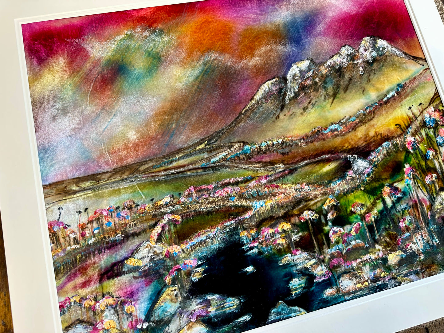 “Hope whispers through the the mournes “ hen mountain County Down