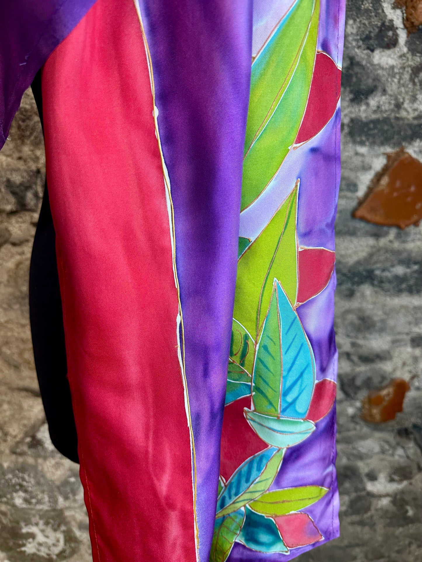 Lorshadesign Handpainted silk scarf collection