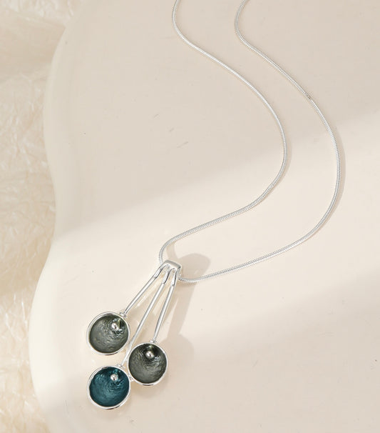 Beautiful contemporary fashion statement necklace