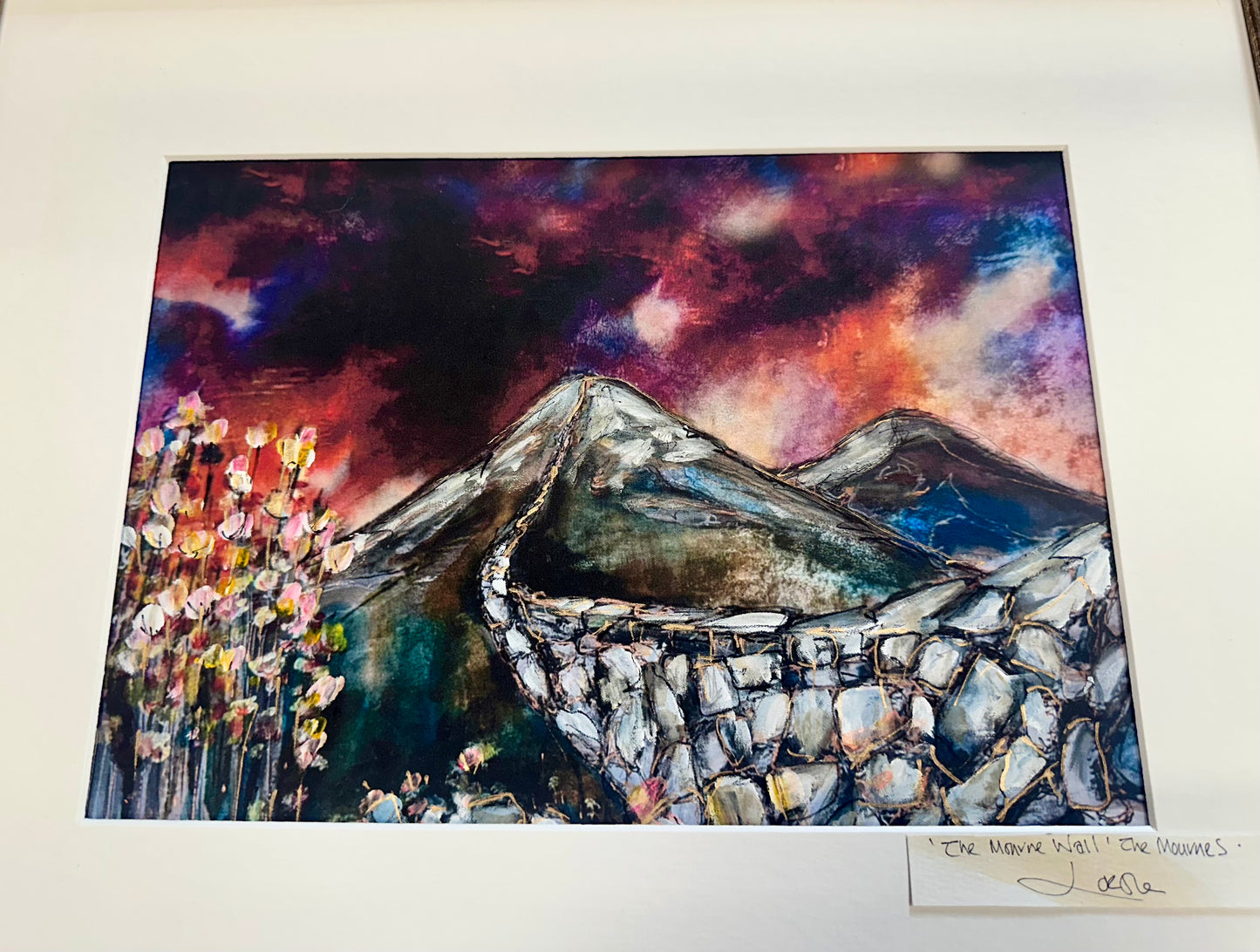 “The Mourne wall “ the Mournes