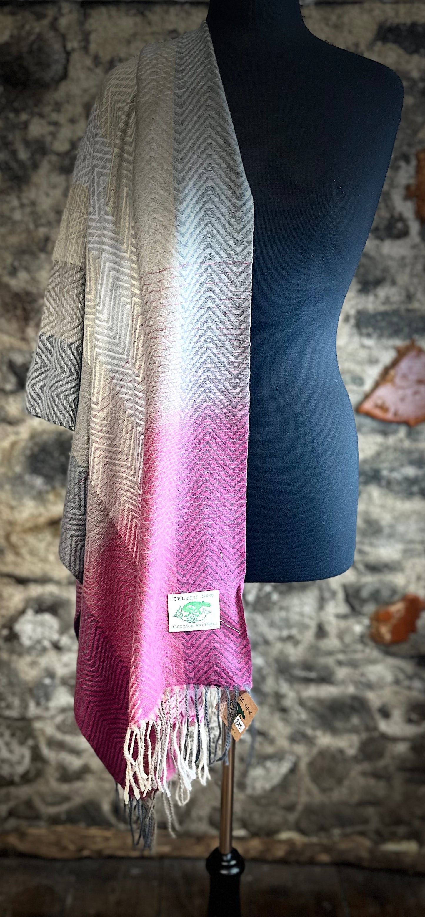 Irish design super soft large wrap