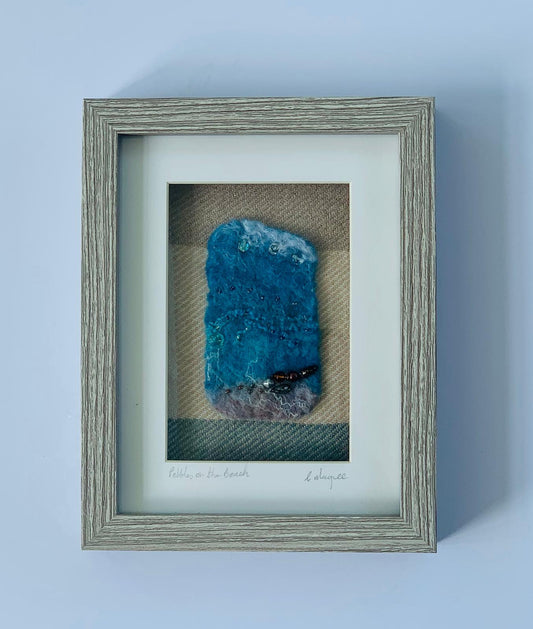 Christine Magee “ pebbles on the beach “