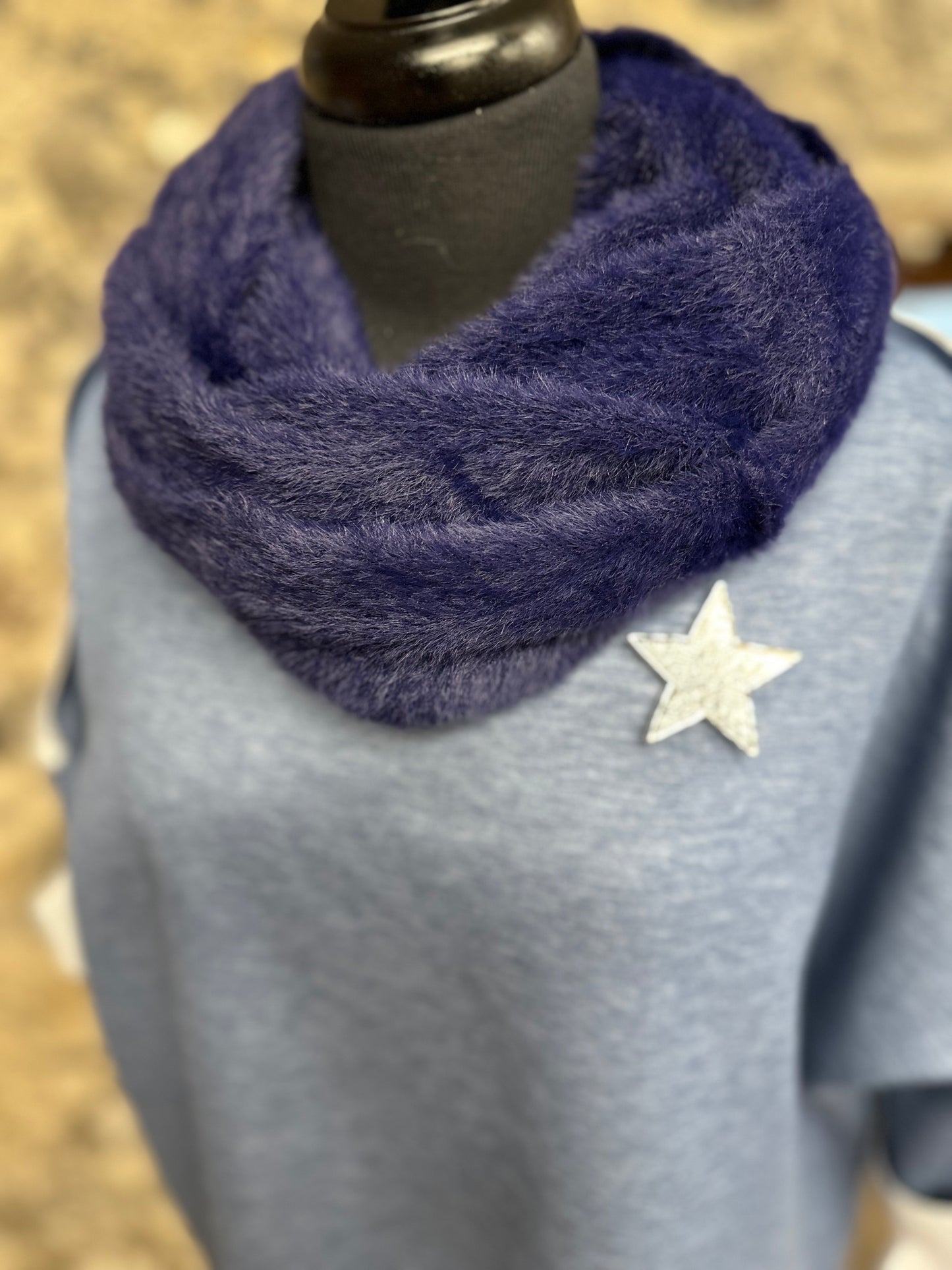 “Nell” super cosey casual snood