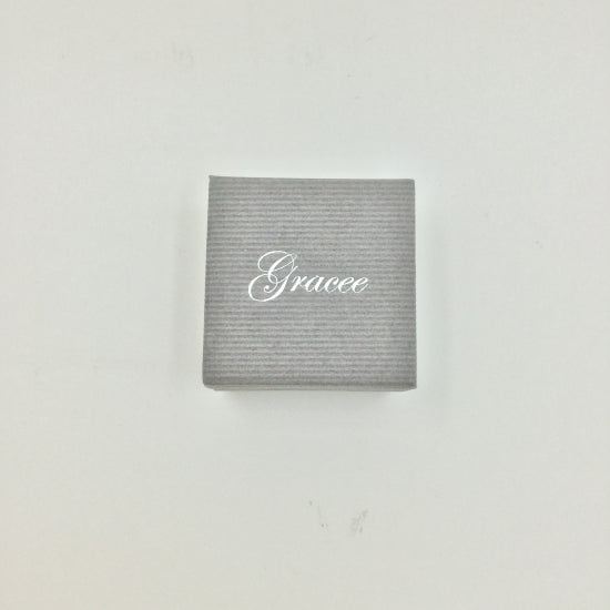 Delicate cubic zirconia and silver plated heart earrings