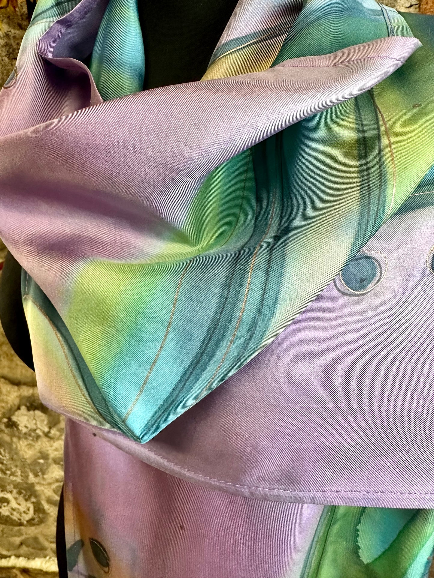 Lorshadesign Handpainted silk scarf collection