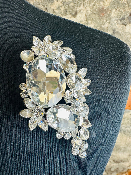 “Diamanté “ pin brooch