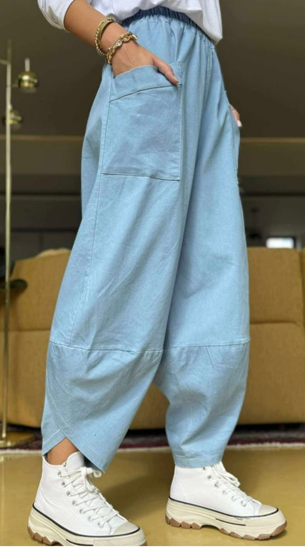 Shelby slouch sky denim