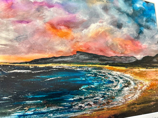 “I choose peace “ Mullaghmore county Sligo Ltd edition UNFRAMED print collection
