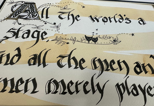 “All the world’s a stage …” William Shakespeare