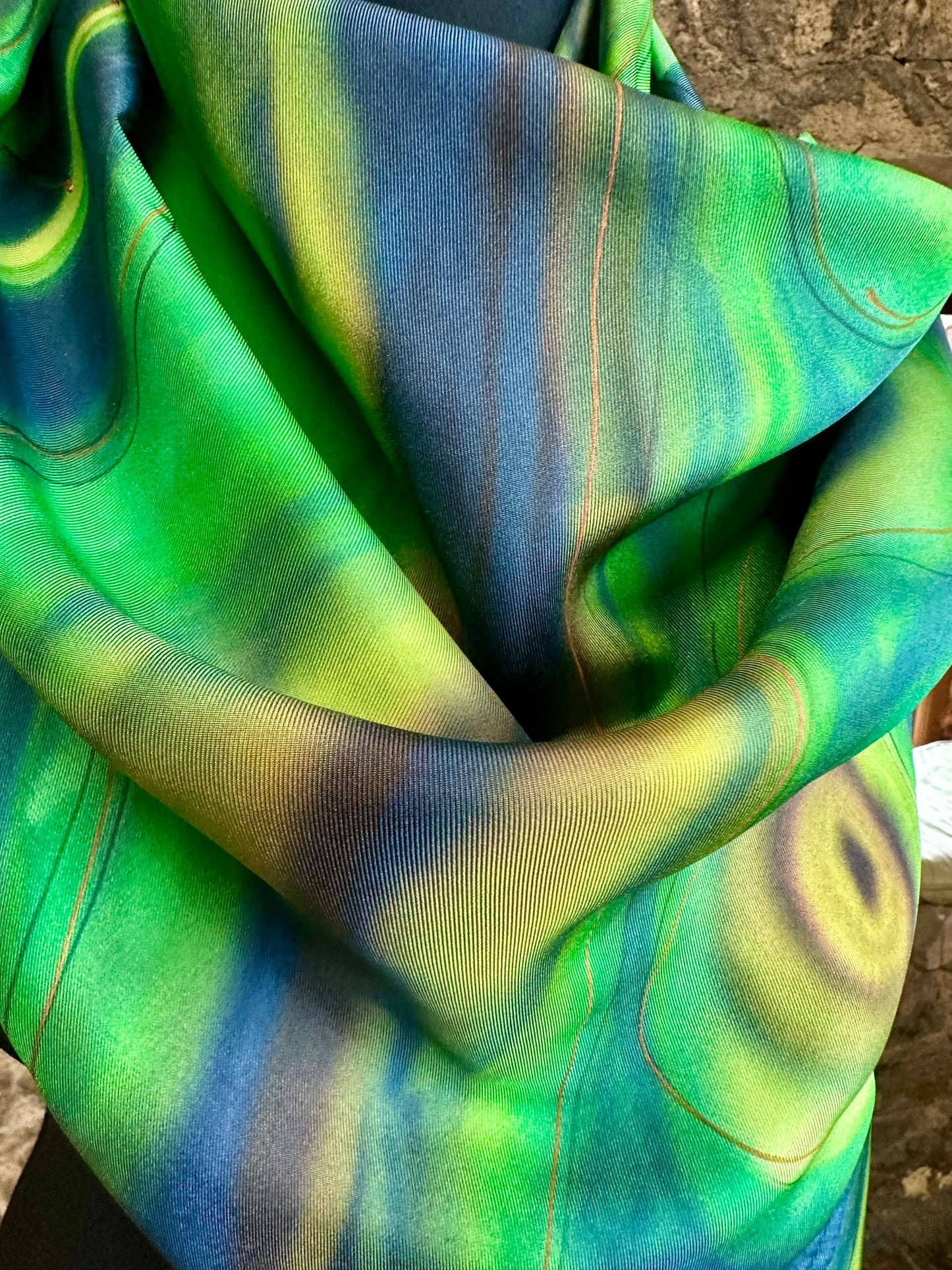 Lorshadesign Handpainted silk scarfs