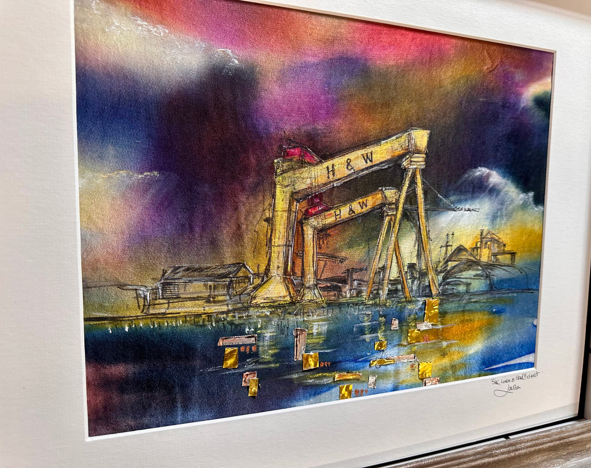 “Silk linen and steel “ Belfast Harland and Wolff