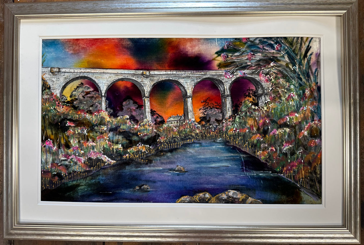 “Sunset over Craigmore viaduct “County Armagh
