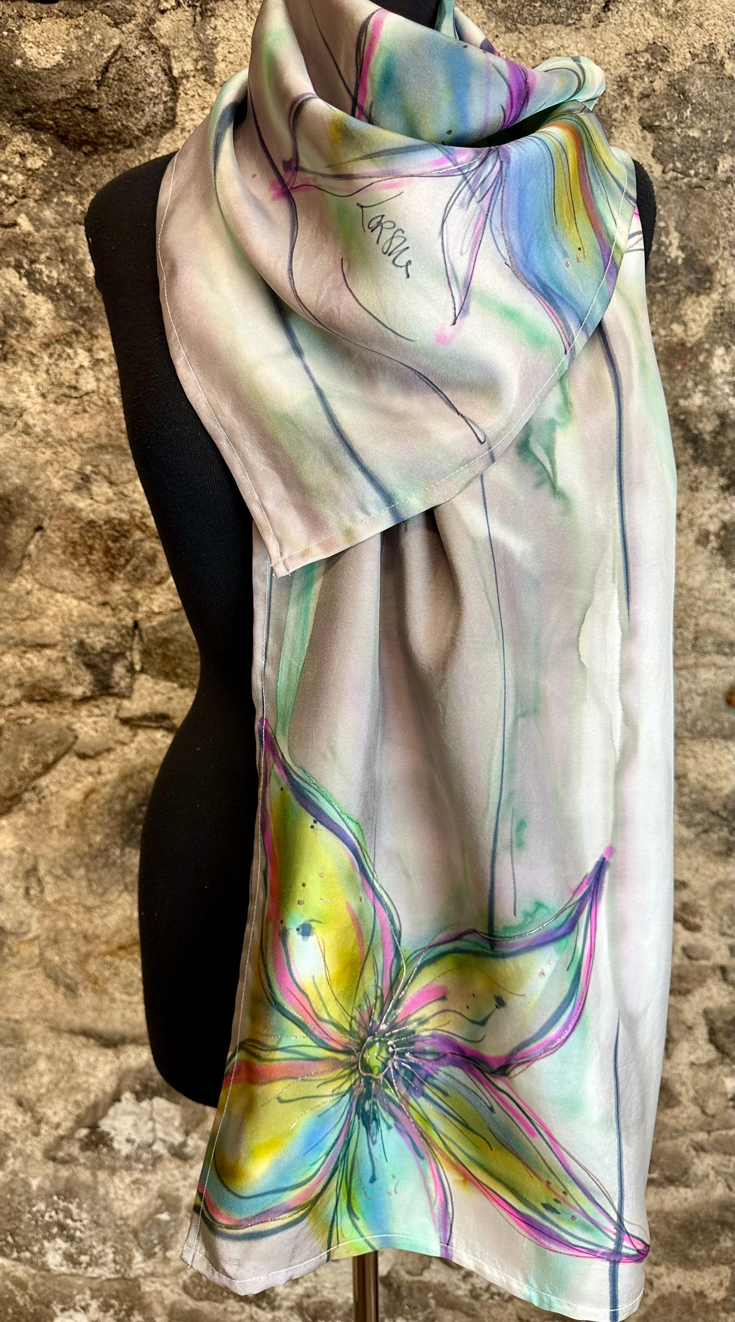 Lorshadesign Handpainted silks collection