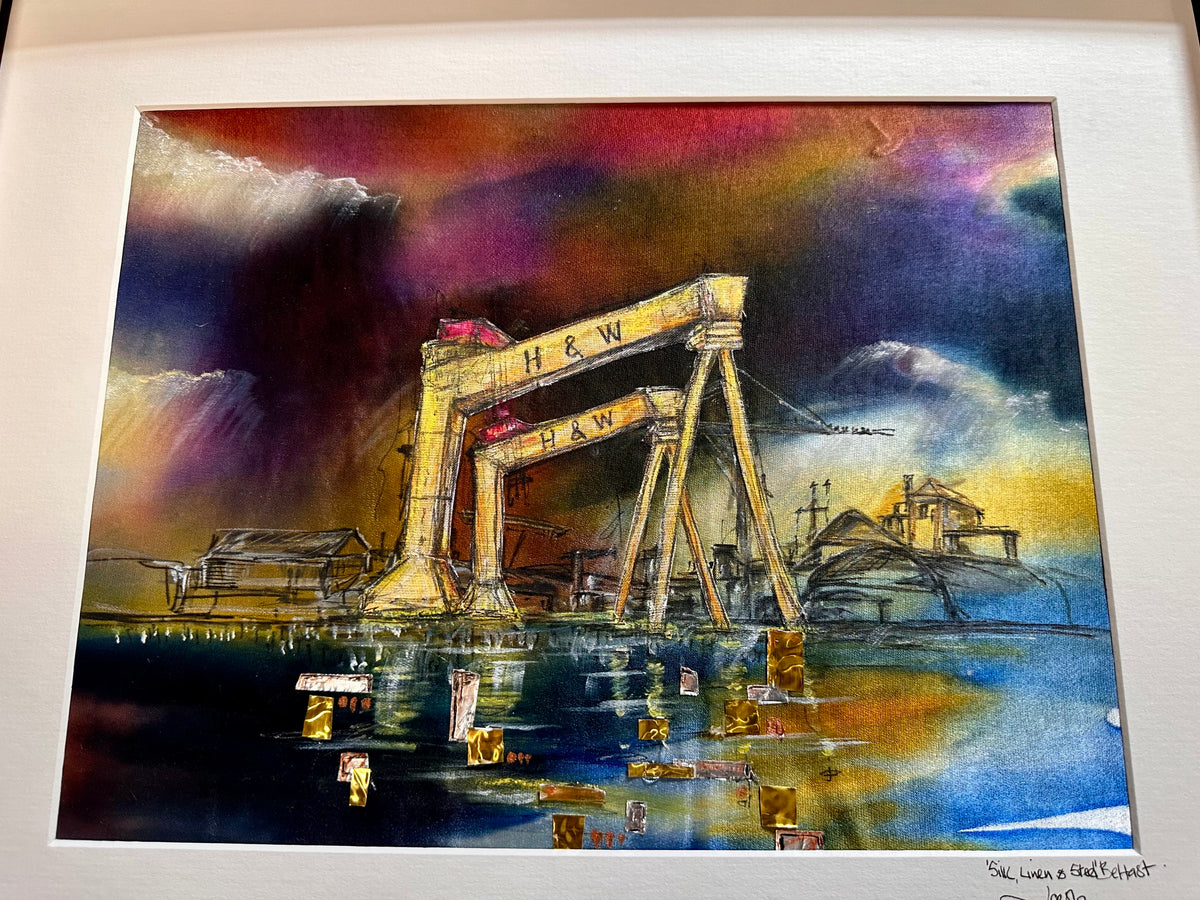 “Silk linen and steel “ Belfast Harland and Wolff