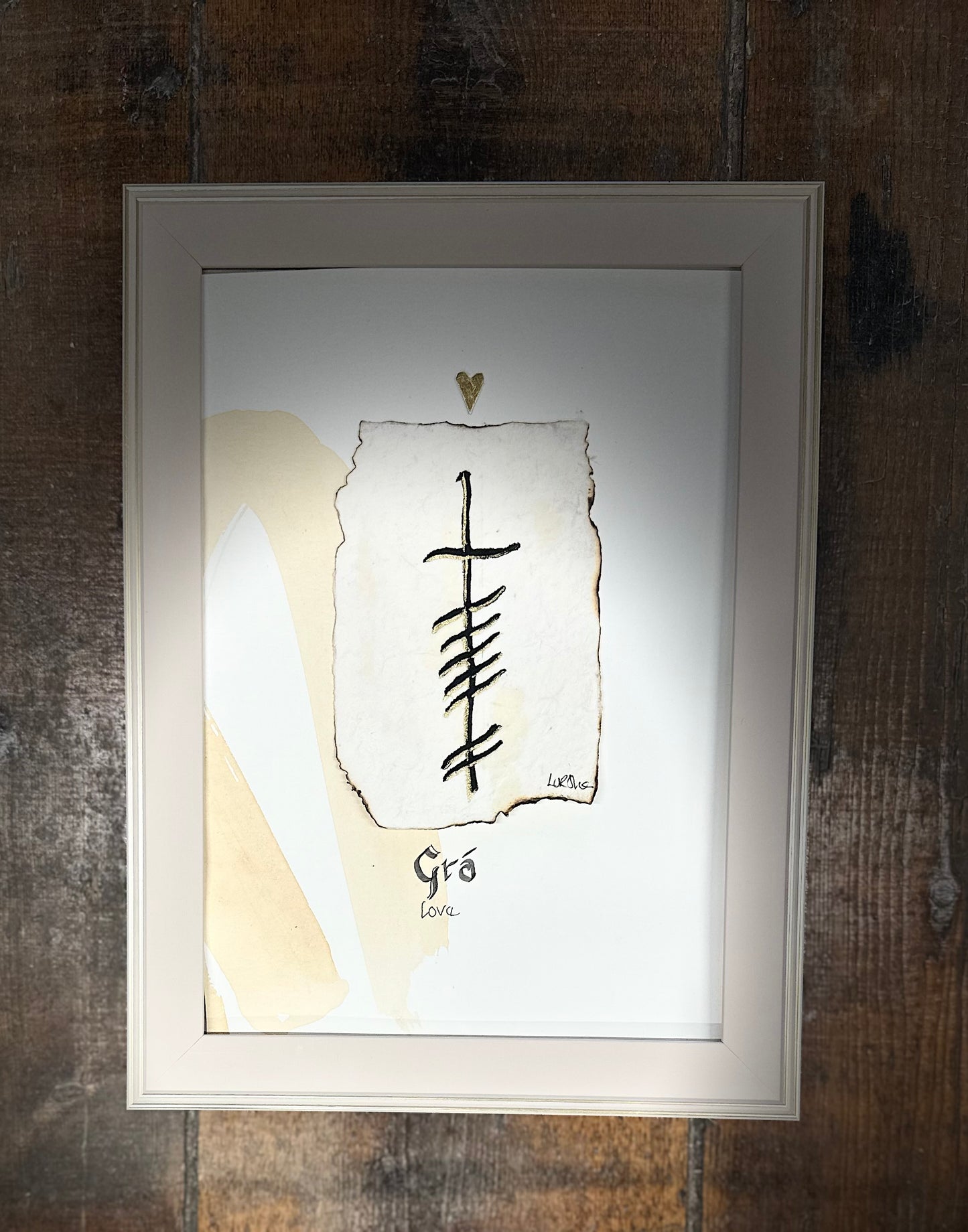 “Grá” love…ogham