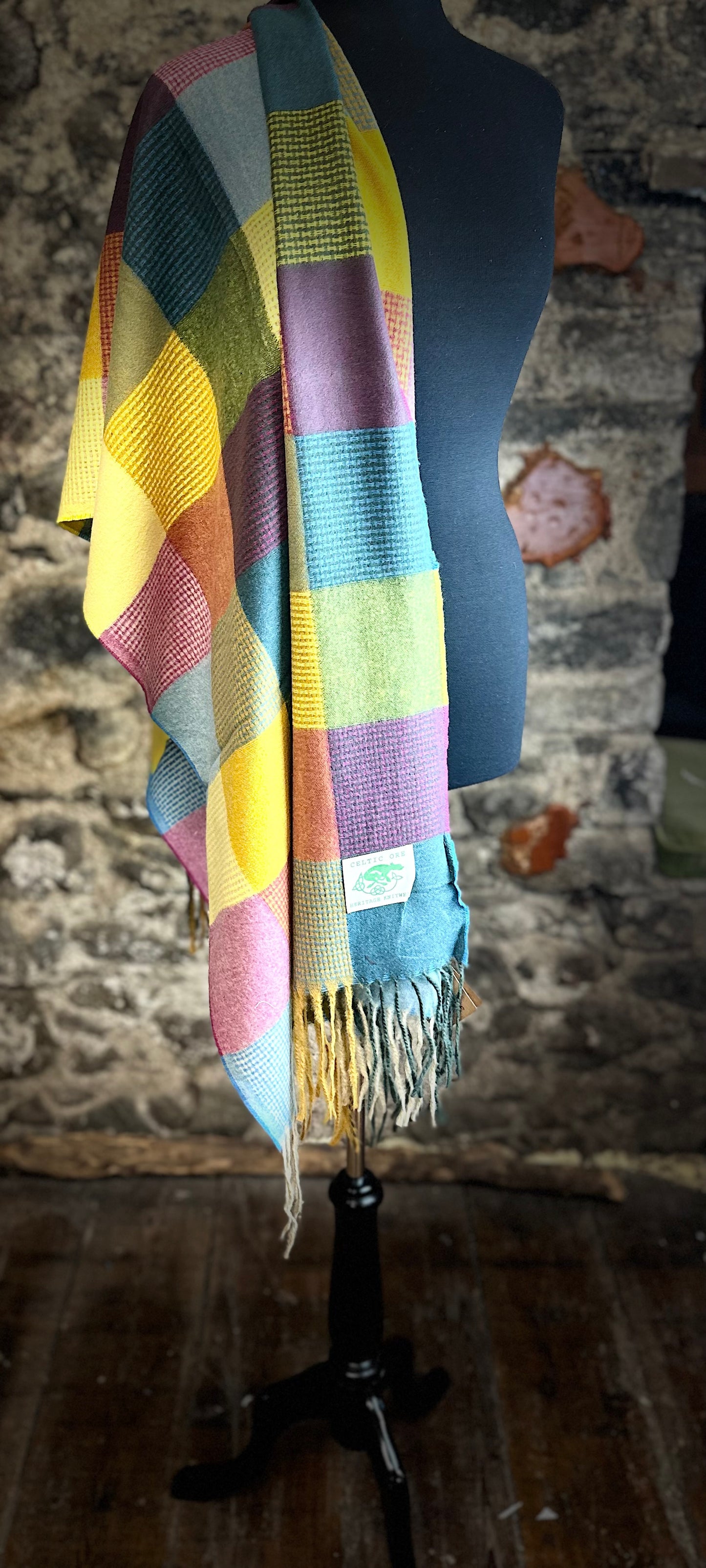 Irish design large super soft wrap