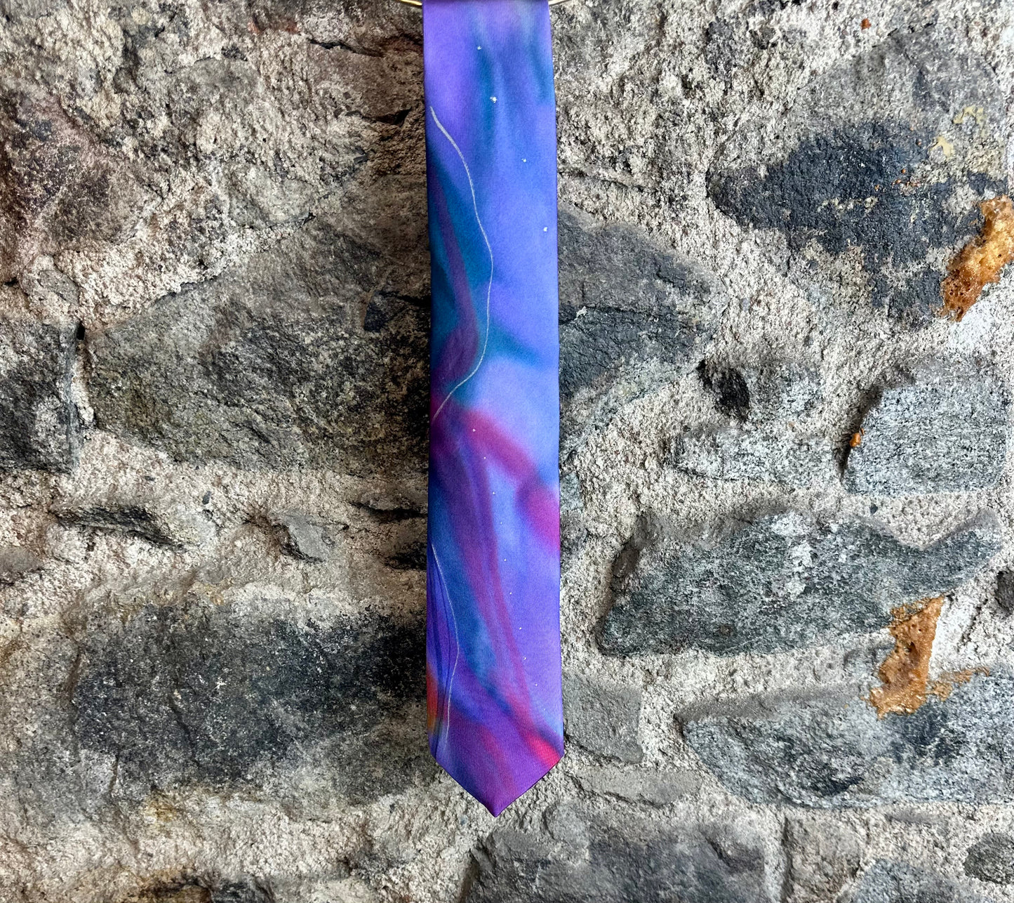 Lorshadesign Handpainted silk tie