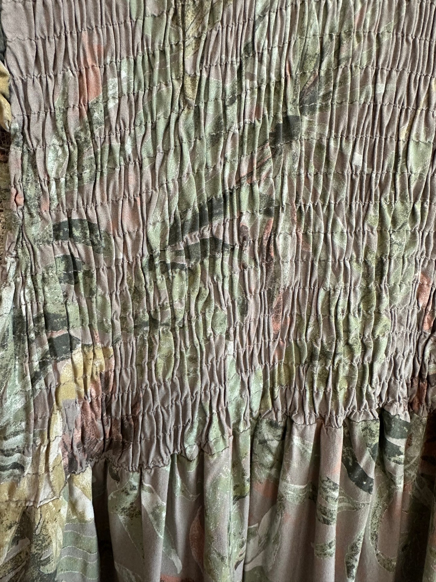 “Camellia “mocha Italian sun dress