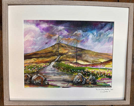 “The Divis Black mountain trail “ Belfast Ltd edition print